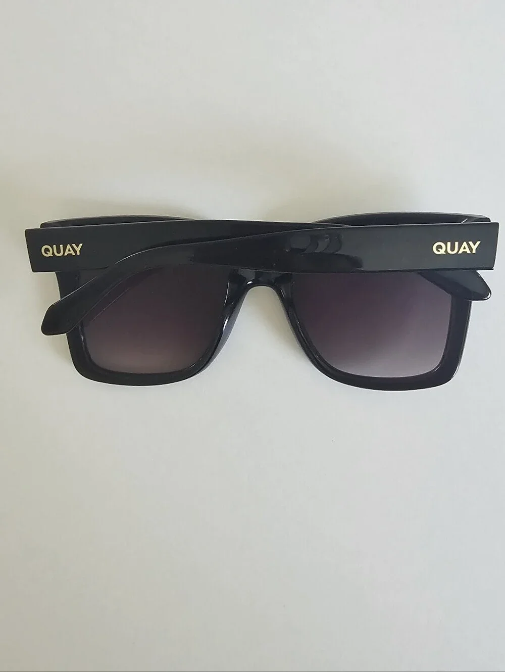 Quay Icy 52mm Gradient Square Sunglasses